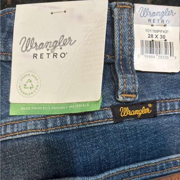 Wrangler Blue Flare & Wide Leg Jeans - Picture 6 of 6